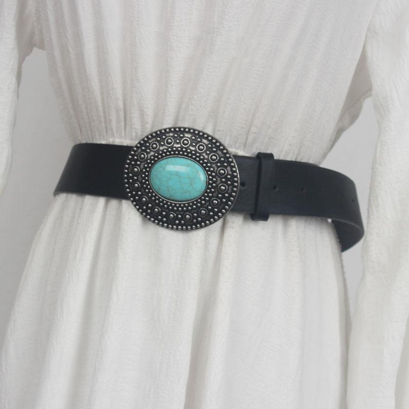 ウエストベルト 男女兼用 レトロ ウェスタン エスニック 彫刻 メタル フェイクレザー アンティーク調 デザイン 個性的 カジュアル ファッション小物 スカート シャツ ワンピース