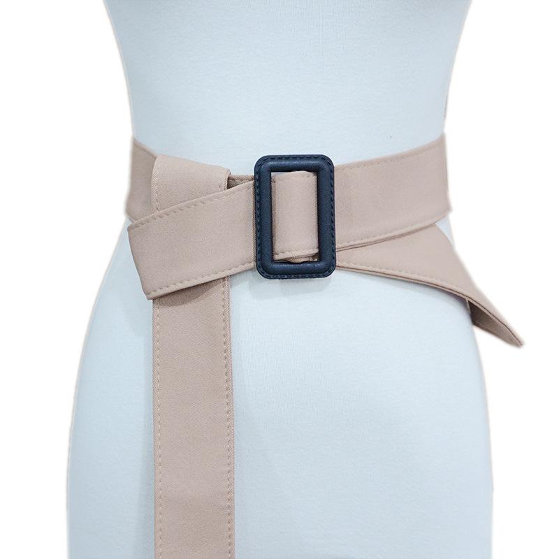 ベルト レディース 韓国風 カジュアル スタイルアップ シンプル キャンバス ロング スムーズバックル ..