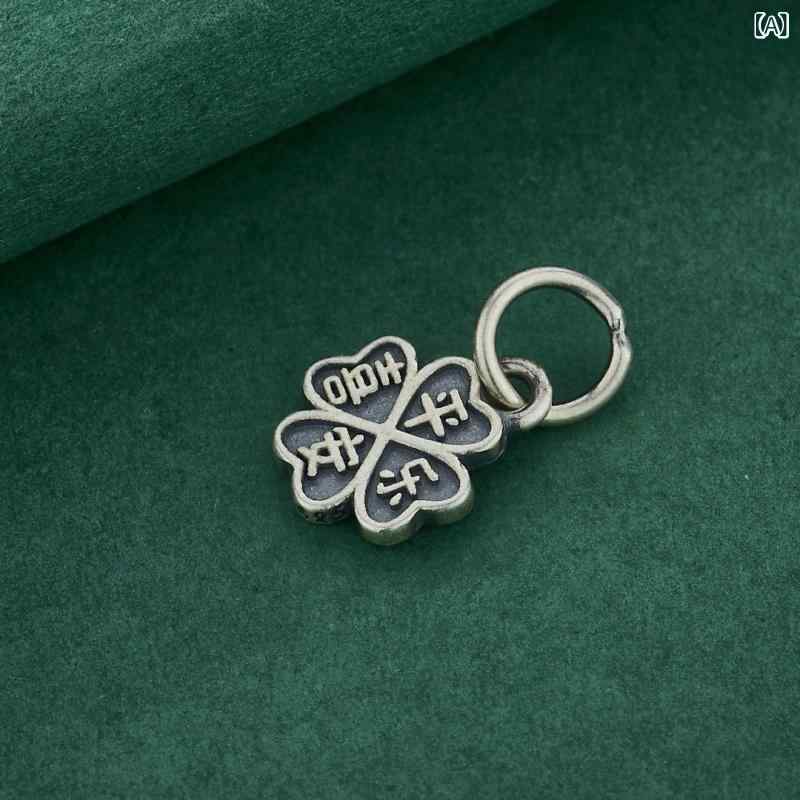 ペンダントトップ レディース シルバー925 花びら モチーフ ハンドメイド パーツ アクセサリー レトロ 和風