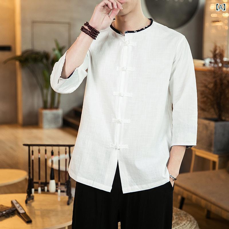 メンズ　コーデ　ファッション　春　秋　夏 Wukong アメリカ ストリート デストロイ チェック柄 長袖 シャツ 男性用 レディース 取り揃えて す クリーン フィット カジュアル