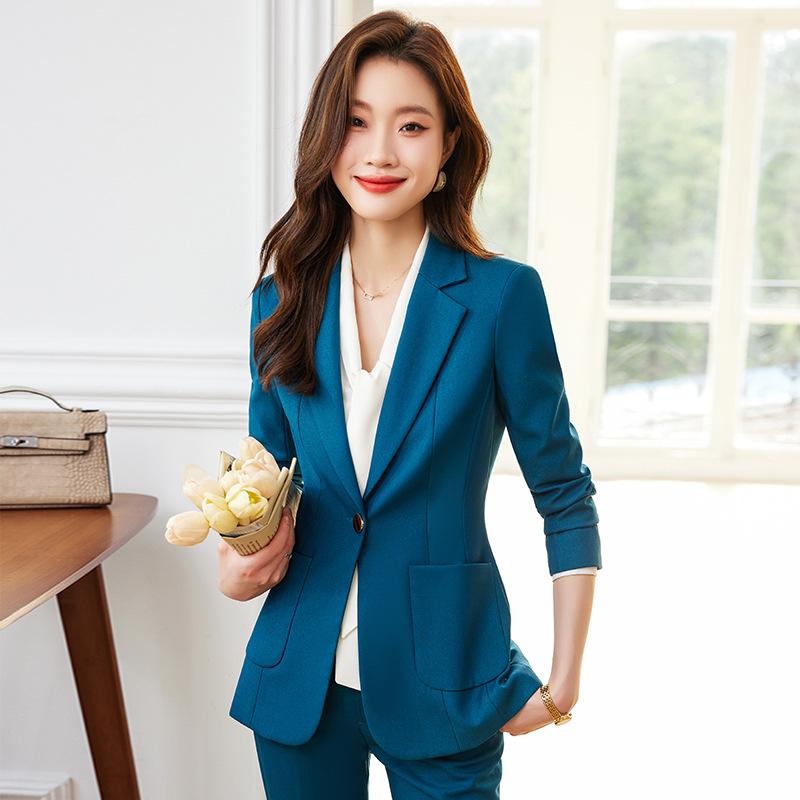 セットアップ レディース ジャケット テーパードパンツ 2点セット ビジネス オフィス 通勤 フォーマル きれいめ 上品 エレガント 高級感 ポリエステル レーヨン 秋冬