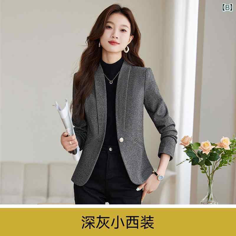 ジャケット 上着 フラットカラー襟 シングルブレスト 韓国 秋 長袖 レジャー ゆったり ストレートヘム 男性用 メンズ