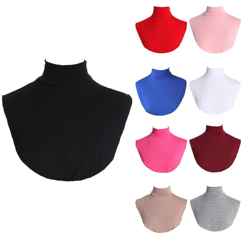 付け襟 レディース 秋冬 ハイネック タートルネック フェイクカラー 多機能 装飾 レイヤードスタイル 重ね着 シャツ ブラウス ポリエステル 肌触りの良い オフィス カジュアル 普段使い 多色展開(x2)