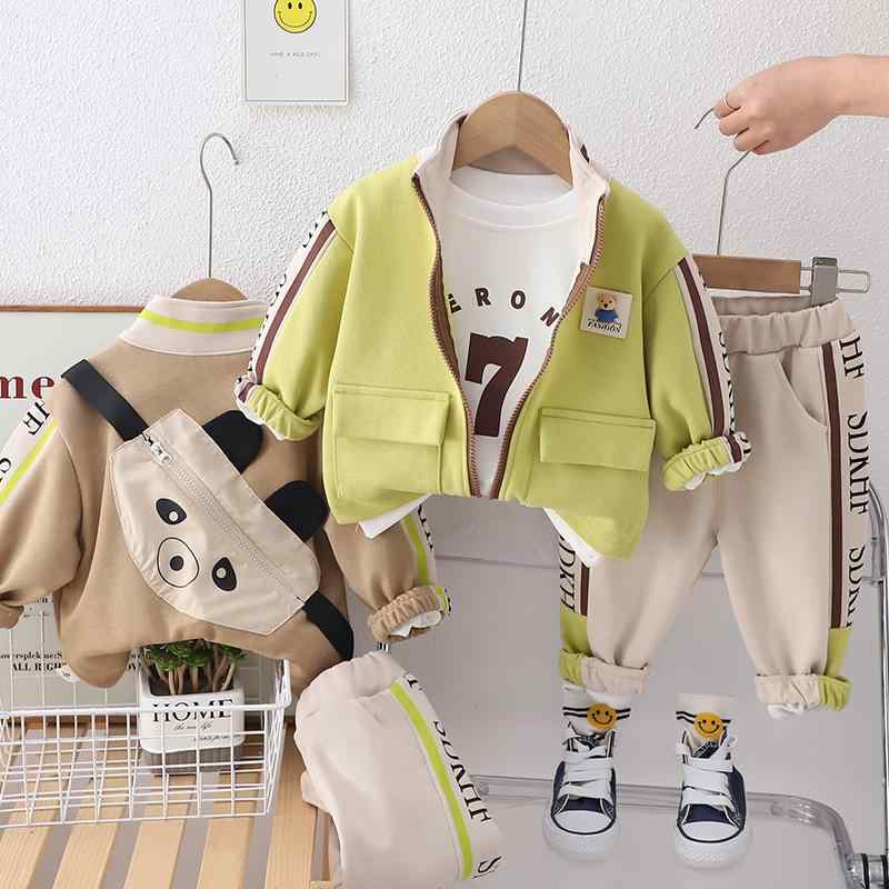 セットアップ 男の子 キッズ ベビー ベースボールウェア 3点セット カジュアル スポーツウェア 運動着 ..