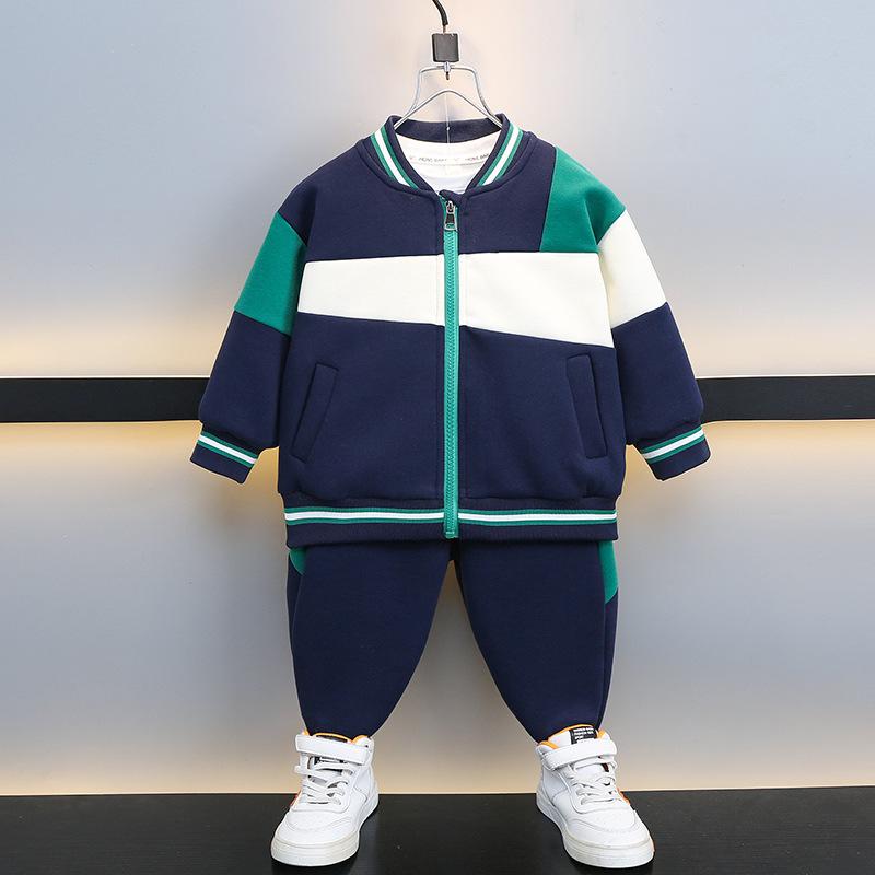 セットアップ 男の子 キッズ ベースボールウェア 上下セット かっこいい カジュアル スポーツウェア 普..