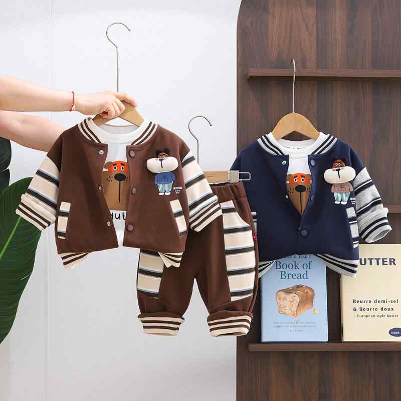 セットアップ 男の子 ベビー 春秋 野球服 ベースボールウェア スポーツ 三点セット おしゃれ かわいい ..