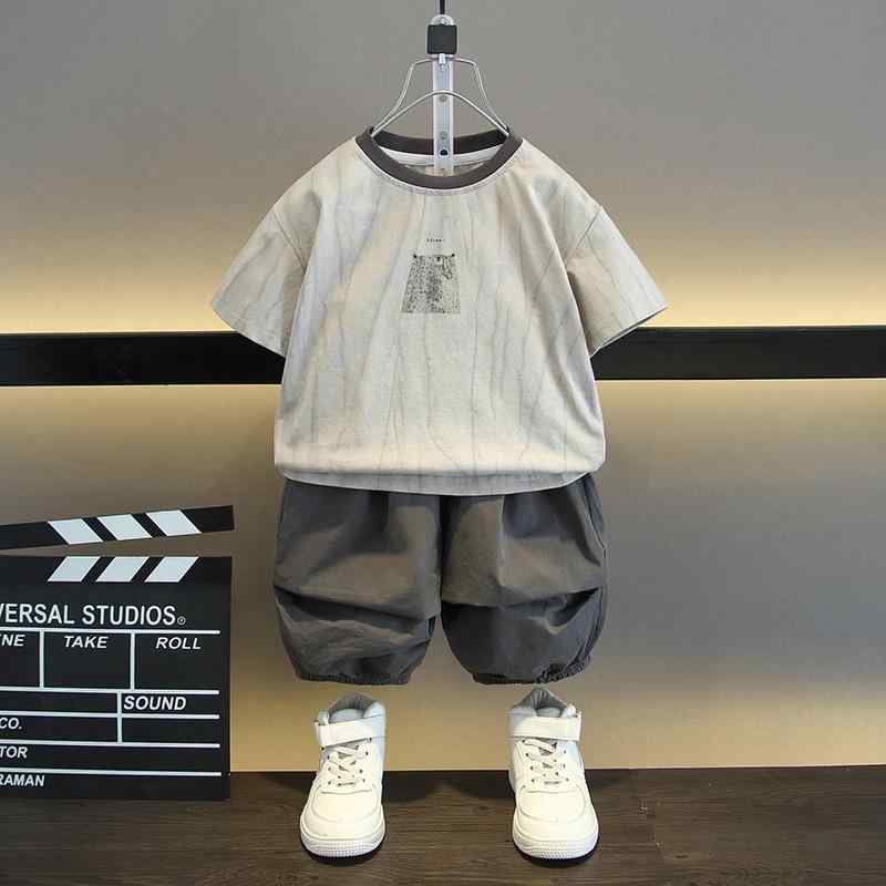 キッズ 男の子 夏 セットアップ 半袖 Tシャツ ショートパンツ 上下セット 薄手 涼しい おしゃれ 綿 コ..