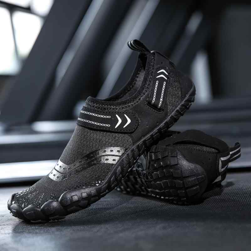 マリンシューズ メンズ 男性用 水陸両用 速乾 排水 滑り止め 軽量 通気性 ビーチサンダル 川遊び 沢登..