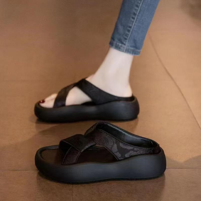 サンダル レディース 春夏 外履き 厚底 カジュアル ビーチ リゾート 普段使い 通勤 ワンストラップ 中..