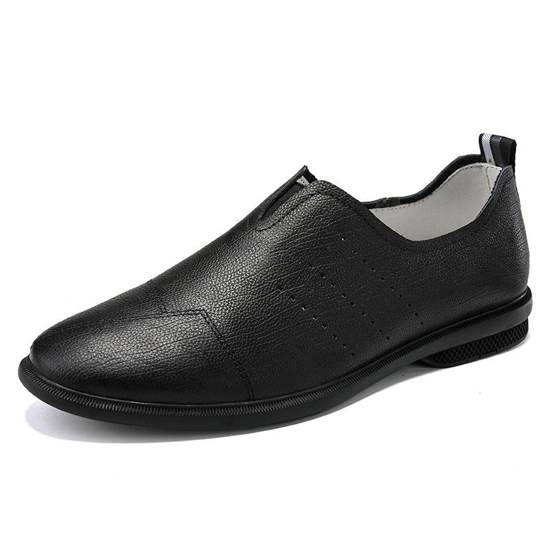 楽天way-ugo革靴 メンズ 男性用 レザーシューズ ドライビングシューズ スリッポン ローファー 本革 牛革 ソフトソール パンチング 通気性 快適 履き心地良い ラウンドトゥ カジュアル 普段使い ウォーキング