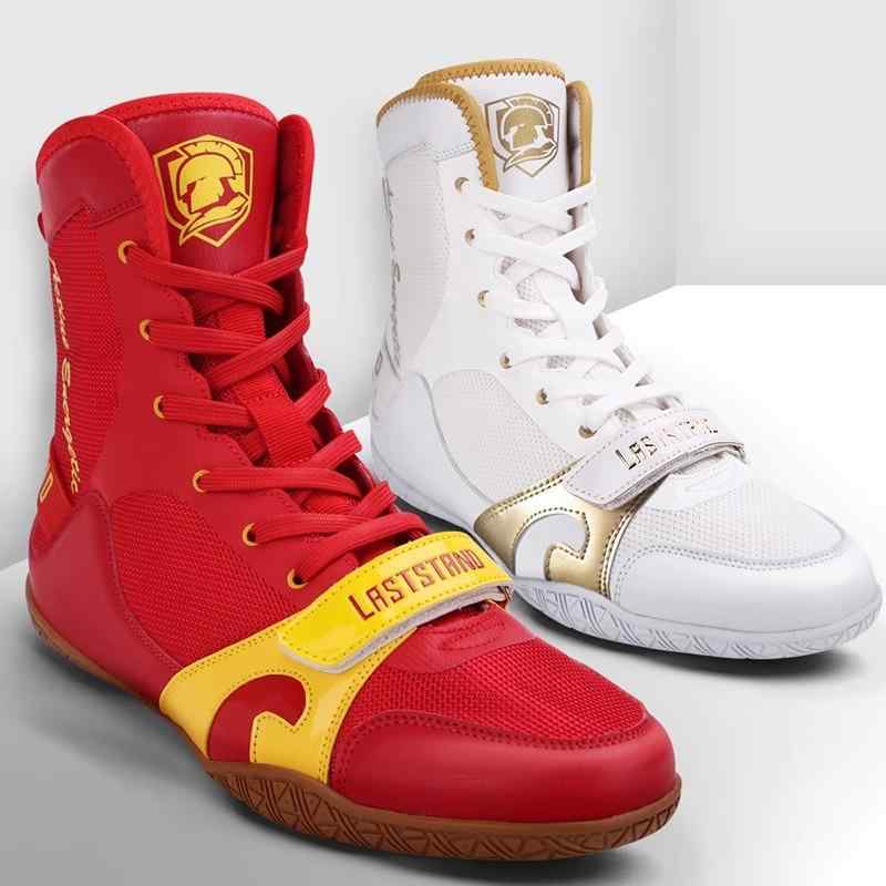 ボクシングシューズ メンズ レディース 男女兼用 競技 練習用 レスリング 格闘技 散打 ウエイトリフテ..