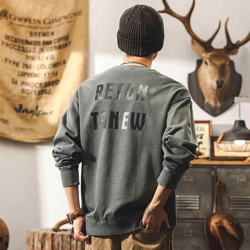 トレーナー スウェット メンズ アメリカンヴィンテージ ヘビーウェイト ルーズ オーバーサイズ ストー..