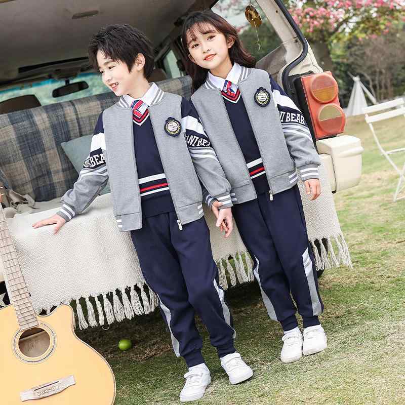 スクールウェア キッズ 子供 小学生 中学生 幼稚園 男女兼用 制服 セットアップ 英倫風 スポーツ 切り..