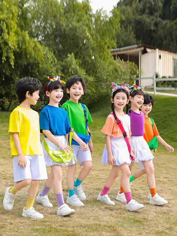 スクールウェア 園服 キッズ 男女兼用 男の子 女の子 園児 小学生 中学生 先生 教師 半袖 Tシャツ ショートパンツ ハーフパンツ 3点セット プルオーバー...