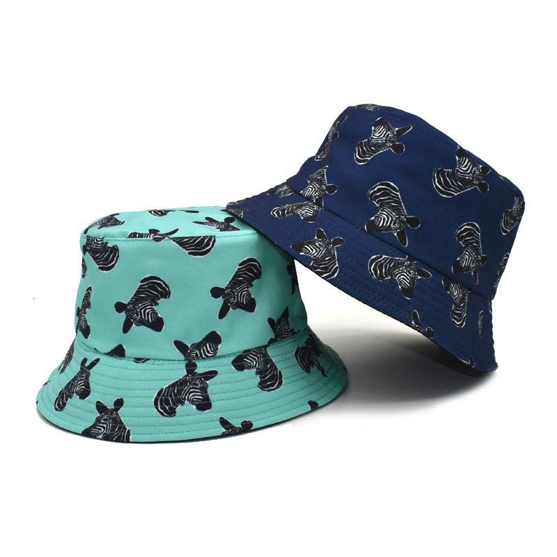 バケットハット メンズ レディース おしゃれなプリント柄 リバーシブル 通気性 日よけ UVカット 紫外線対策 ワイドブリム アウトドア ビーチ 旅行 グリーン ブラック 春夏秋(x2)(4)