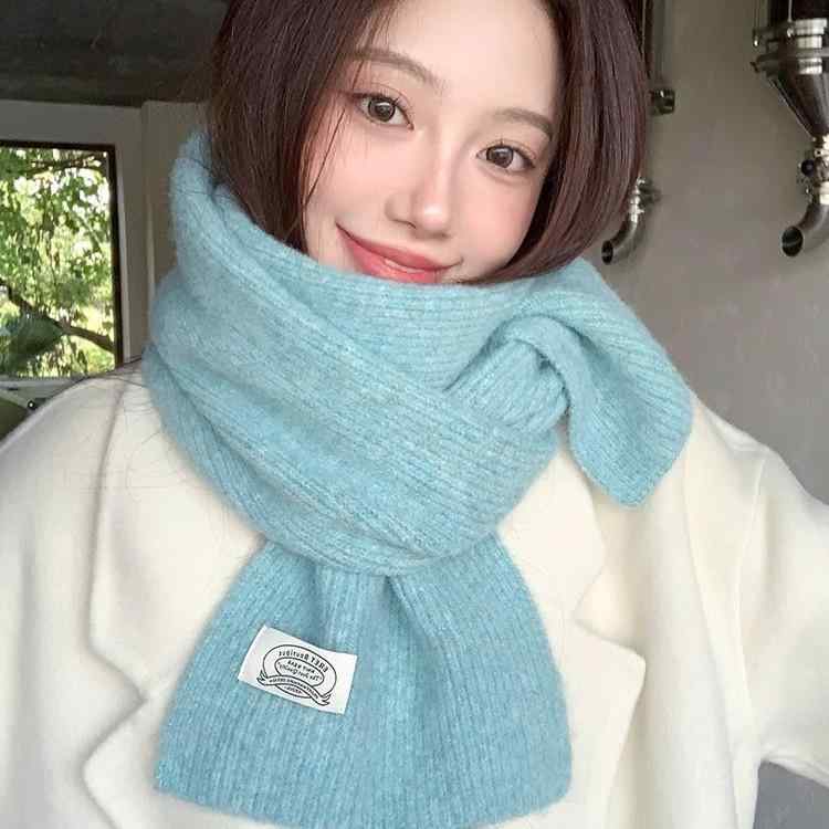 マフラー レディース メンズ 学生向け 韓国風 ふわふわ ニット 保温 防風 暖かい 秋冬 ストール スヌード 通勤 通学 普段使い 万能