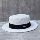 麦わら帽子 レディース 女性用 春夏 フレンチスタイル 平天 広つば ハット イギリス風 UVカット 小顔効果 通気性 旅行 リゾート 海辺 日焼け対策 エレガント カジュアル オフィス 欧米風 高級感(4)