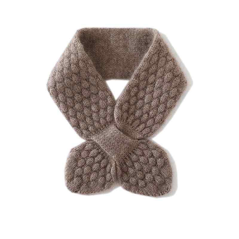 マフラー レディース 100%カシミヤ おしゃれ ファッション 万能 合わせやすい 保温 暖かい 防寒 透かし編み 無地 ネックウォーマー ストール スヌード 秋冬