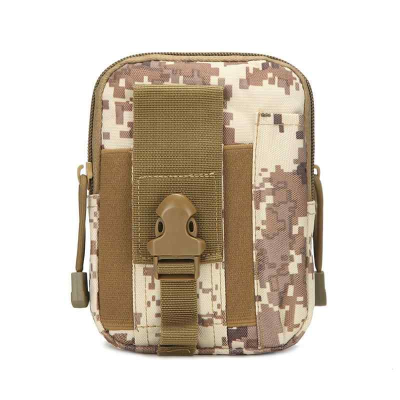 スポーツ ウエストバッグ メンズ アウトドア レジャー ランニング ウォーキング タクティカル MOLLEシステム 多機能 大容量 キャンバス 迷彩柄 スマホ収納