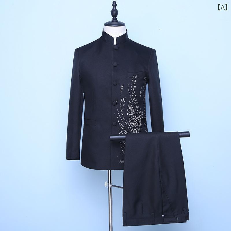 スーツ　ジャケット　カジュアル 高級 グレー スーツ ジャケット 女性用 2025 春秋 袖口 チャイナ風 プリント小