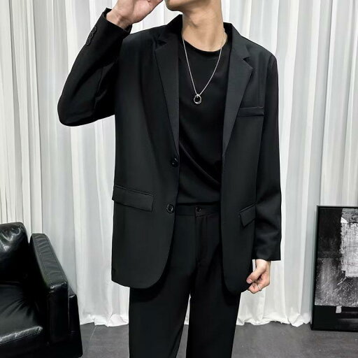 セットアップ メンズ カジュアル テーラードジャケット コーデュロイ 麻 長袖Tシャツ 落ち感 スリムフィット スタイリッシュ 韓国風 トレンド 高級感 2ボタン 黒 ブルー グレー カーキ セットアップ メンズ カジュアル テーラードジャケット コーデュロイ 麻 長袖Tシャツ 落ち感 スリムフィット スタイリッシュ 韓国風 トレンド 高級感 2ボタン 黒 ブルー グレー カーキ