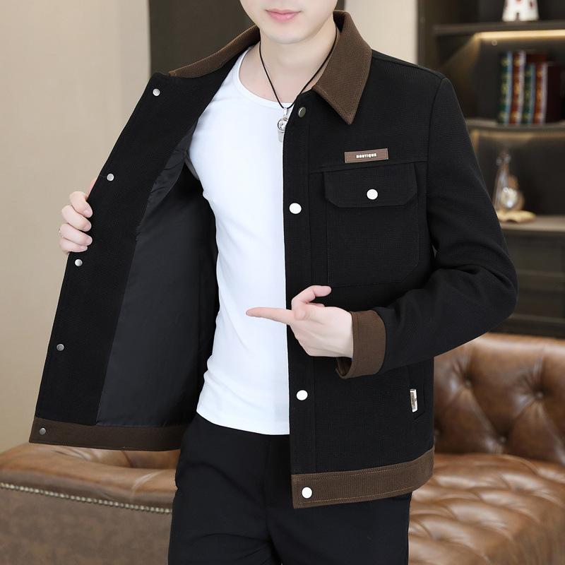 アウター メンズ 秋冬 襟付き テーラード ブルゾン 大人 ミドル世代 おしゃれ きれいめ カジュアル フォーマル ビジネス 長袖 羽織り ..