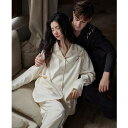 パジャマ カップル ペア 男女兼用 メンズ レディース モダールコットン 綿 長袖 長ズボン 上下セット ルームウェア ワンマイルウェア 外出着 リラックス 快適 襟付き 中厚手