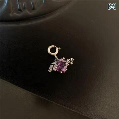 ネックレス 韓国風 ミニ ハート型 クリスタルストーン ジルコニア ペンダント 普段使い お出かけ 上品 ..