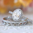 指輪 レディース 透かし彫り 模様 オーバル ジルコニア 2点セット 重ね付けデザイン 合金 電気メッキ加工 ホワイトカラー ファッション 婚約 通勤 オフィス カジュアル 普段使い