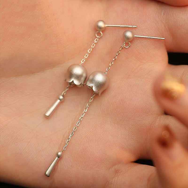ピアス レディース アシンメトリー 純銀ポスト ドロップ しずく型 ロング 大人 上品 エレガント 個性的..