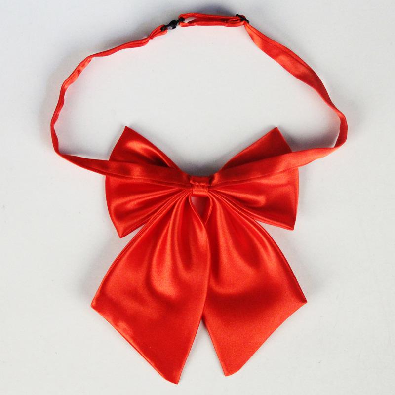 リボン 蝶ネクタイ レディース 女性用 ポリエステル 無地 単色 多色 マルチカラー JK 学生 オフィス ビジネス 通勤 通学 制服 ユニフォーム OL 客室乗務員 CA フォーマル イベント ボウタイ スカーフタイ 上品 きれいめ