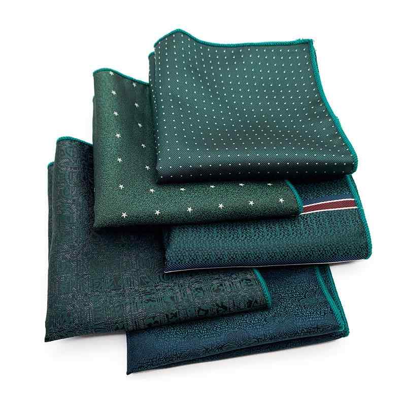 ポケットチーフ メンズ グリーン 緑