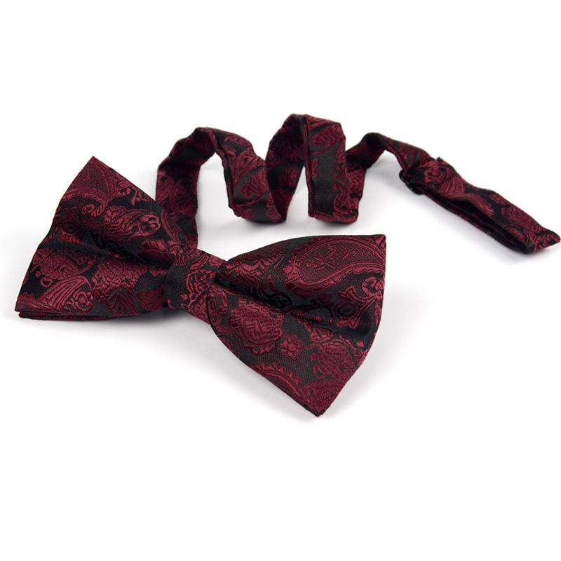 蝶ネクタイ ボウタイ メンズ 男性用 ペイズリー柄 カシューナッツ柄 結婚式 新郎 フォーマル ウェディ..