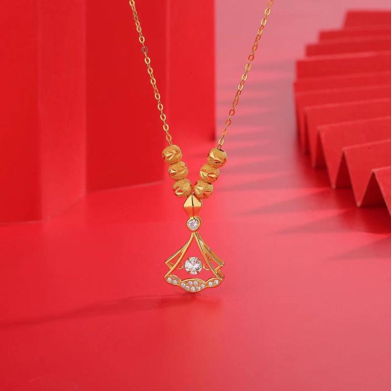 ネックレス レディース シルバー925 純銀 スカートモチーフ 扇形 幾何学デザイン 揺れる 小ぶり 鎖骨チェーン 上品 高級感 個性的 トレンド おしゃれ 普段使い カジュアル エレガント ギフト