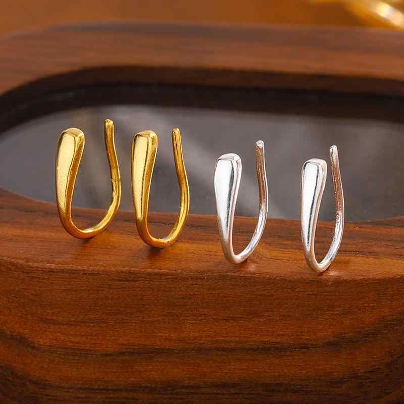 耳飾り レディース S999純銀 シルバー999 ドロップ タッセル スタッドピアス 不規則 上品 エレガント ライトラグジュアリー 高級感 韓国風 電気メッキ加工 春夏 シルバー ゴールド