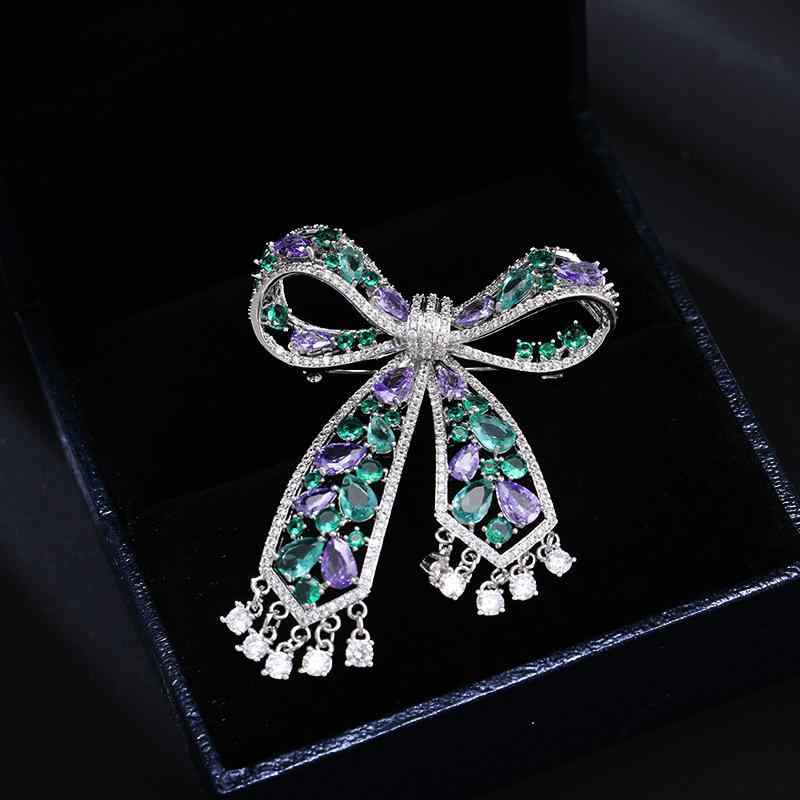 ブローチ レディース 女性用 リボン 蝶結び フレンチスタイル 高級感 エレガント 上品 精巧な 透かし彫..