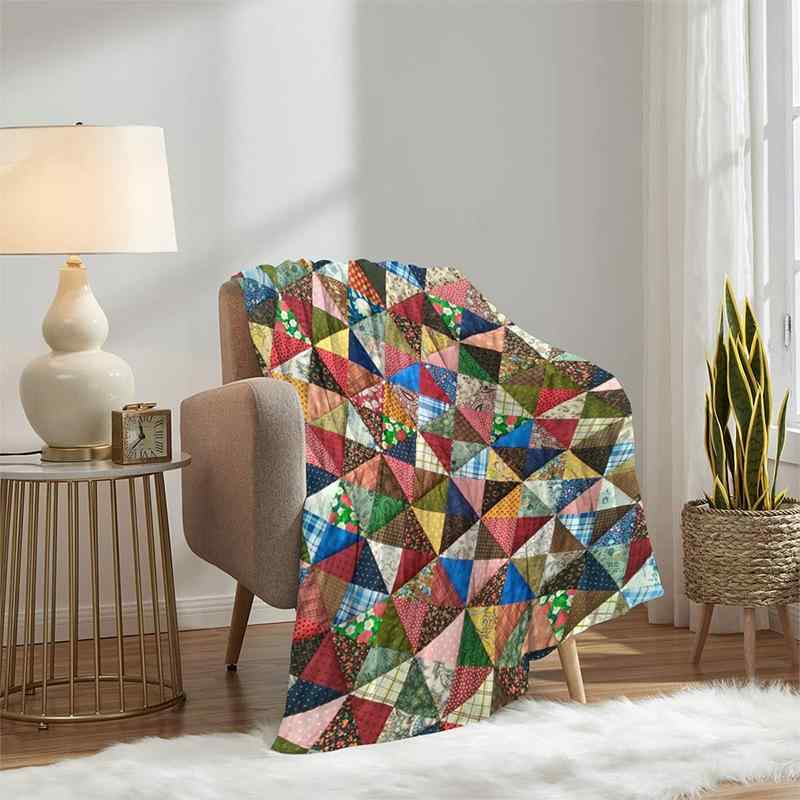 ブランケット フランネル チェック柄 感謝祭 クリスマス オフィス お昼寝 ひざ掛け 毛布 ソファーカバー 車中泊 キャンプ 秋冬 防寒対策 暖かい 軽量 ソフト 柔らかい 肌触り良い