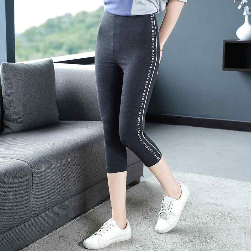 レギンス レディース 大きいサイズ ハイウエスト ヒップアップ効果 細見え ストレッチ 薄手 ヨガ スポーツ フィットネス クロップド丈 綿混 春夏 部屋着 普段使い カジュアル グレー