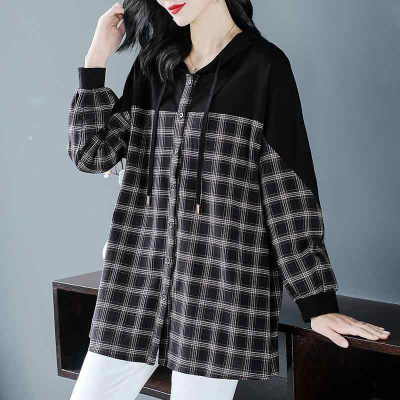 パーカー レディース ママ ミセス 婦人 大きいサイズ ビッグシルエット ゆったり リラックスフィット 長袖 フード付き カーディガン 羽織り アウター 無地 綿 コットン ポリエステル ブラック イエロー 秋冬