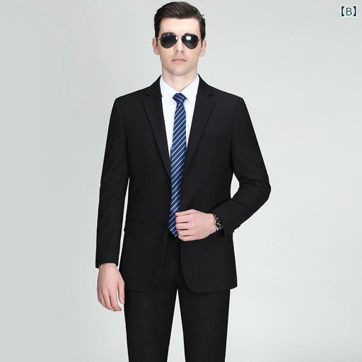 スーツ メンズ セットアップ ビジネス カジュアル 結婚式 披露宴 フォーマル 礼服 センターベンツ ウール ポリエステル 混紡 スタイリッシュ スリムフィット ネイビー ブラック ブルー