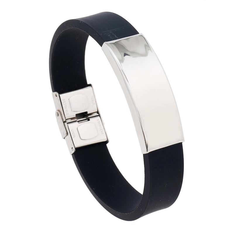 ブレスレット メンズ 男性用 ステンレス チタン鋼 シンプル カジュアル ファッション おしゃれ 幾何学..