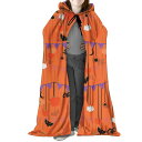 マント キッズ 子供 ジュニア 男女兼用 ハロウィン パーティー イベント フード付き ロング丈 ケープ ローブ コスチューム テーマ柄 プリント アセテート素...