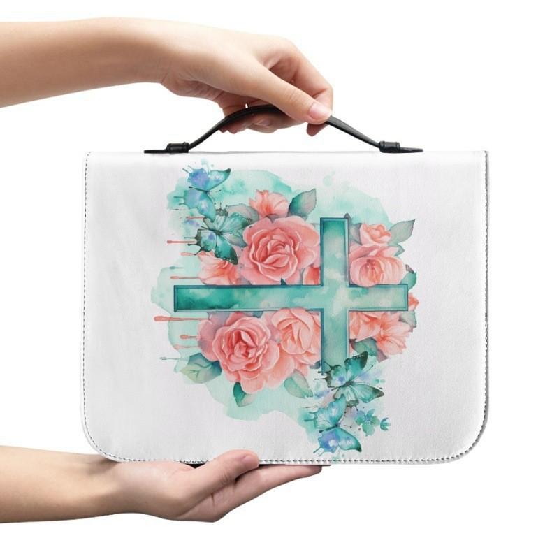 ドキュメントバッグ プリント 国旗柄 花柄 クロス柄 PUレザー 書類ケース ファイル整理 A4サイズ対応 ..