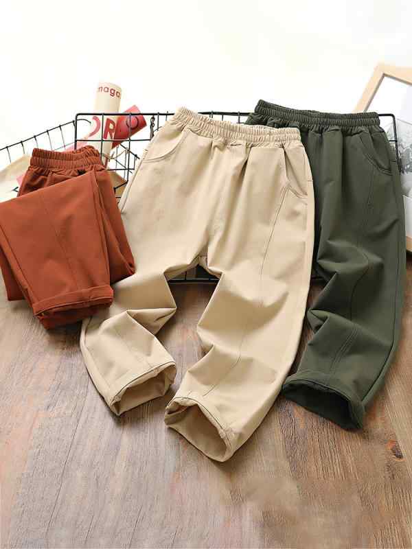 子供服 パンツ ジュニア 小学生 中学生 男の子 女の子 春秋 韓国風 カジュアル おしゃれ トレンド スト..