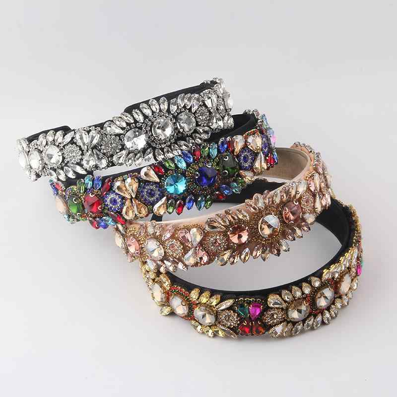 カチューシャ レディース ラインストーン クリスタル バロックデザイン 高級感 エレガント 華やか ヘッドバンド パーティー 結婚式 発表会 イベント フォーマル 上品 女性用 ヘアアクセサリー