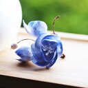 ヘアアクセサリー かんざし 中国風 レトロ アンティーク シルクベルベット フラワー ブルー系 髪飾り エスニック オリエンタル チャイナドレス 浴衣 着物 和装小物 パーティー