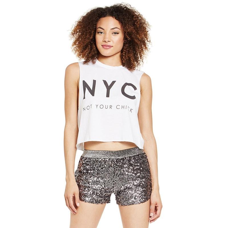 ショートパンツ レディース 女性用 スパンコール ホットパンツ 短パン ウエストゴム タイト ミドルウエスト ヒップライン セクシー 欧米ストリート ファッション 春夏 ブラック ゴールド シルバー ポリエステル