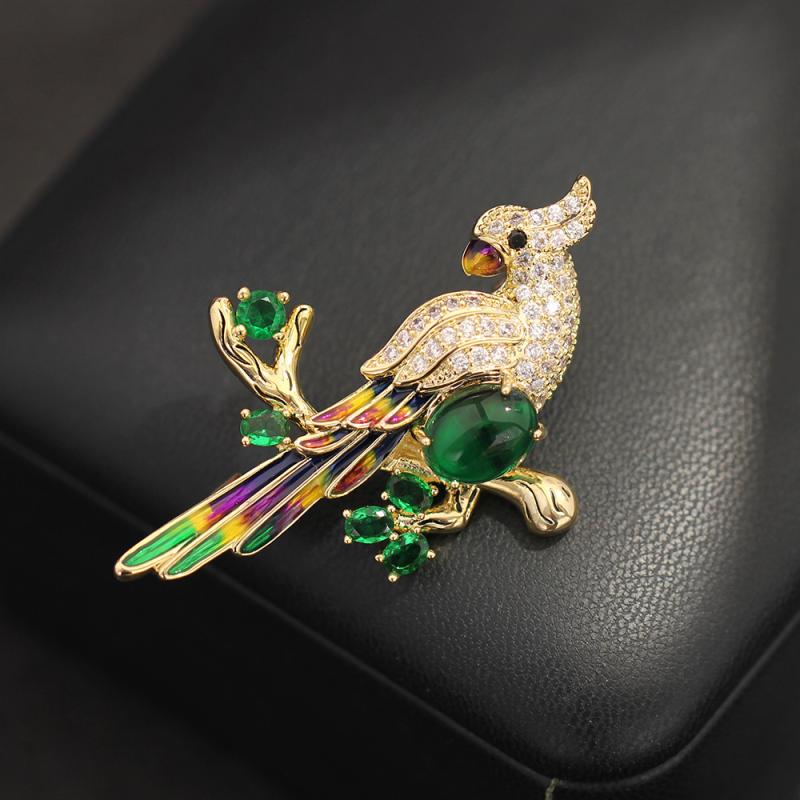 ・カテゴリ: ブローチ・スタイル: 男女兼用・主な素材: 銅・モチーフ: 動物・カラー展開: シルバー、ゴールド