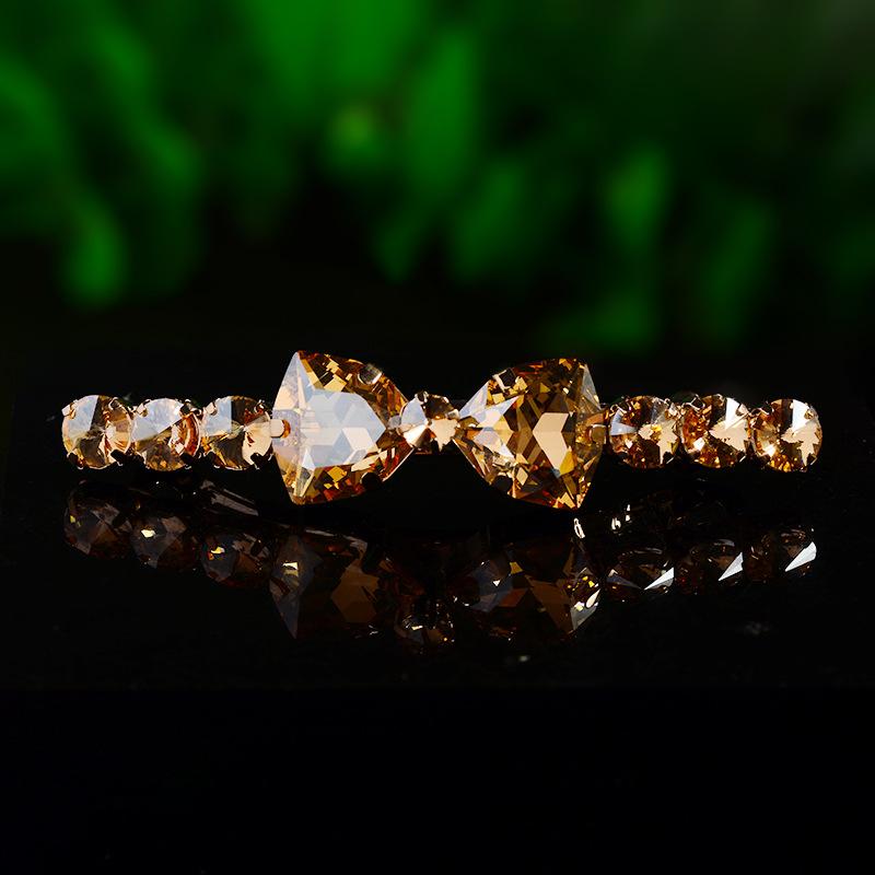 ヘアアクセサリー レディース シンプル おしゃれ ファッション キャンディ風 角砂糖風 ラインストーン ..