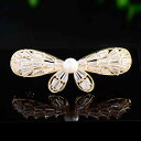 ヘアクリップ レディース 女性用 パール ジルコニア リボン 蝶々 バタフライ バネ式 横留め 上品 エレガント 高級感 髪飾り 普段使い お出かけ パーティー メタル ゴールド シルバー 電気メッキ加工